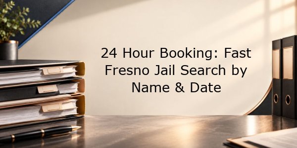 24 Hour Booking: Fast Fresno Jail Search by Name & Date
