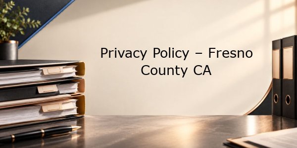 Privacy Policy - Fresno County CA